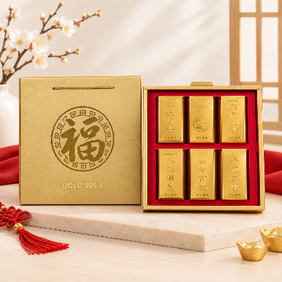 吉祥話金磚米禮盒